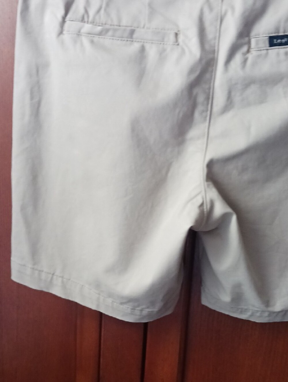 Lee Women's Flat Front Tan Shorts - Picture 11 of 16